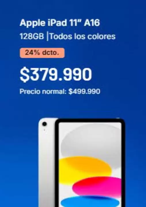 Apple - Ipad 11" A16