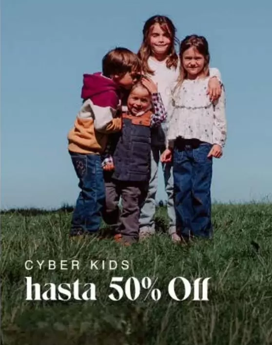Cyber Kids Hasta 50% Or