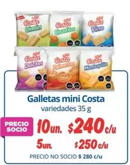 Costa - Galletas Mini