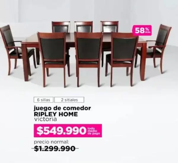 Victoria - juego de comedor Ripley home