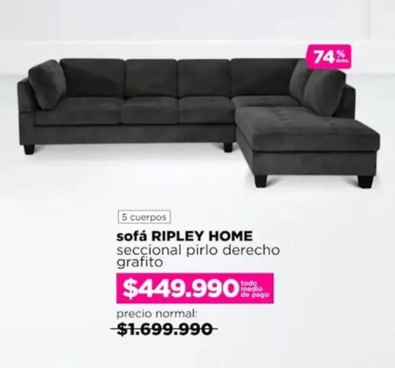 sofá Ripley home