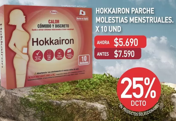 Hokkairon Parche Molestias