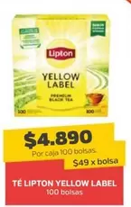 Lipton - Té  Yellow Label