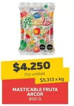 Arcor - Masticable Fruta