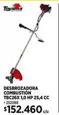 Toyama - Desbrozadora Combustion Tbc26x