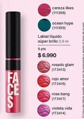 Ocean - Labial Liquido Súper Brillo