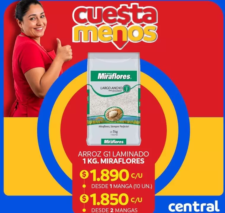 Miraflores - Arroz G Laminado