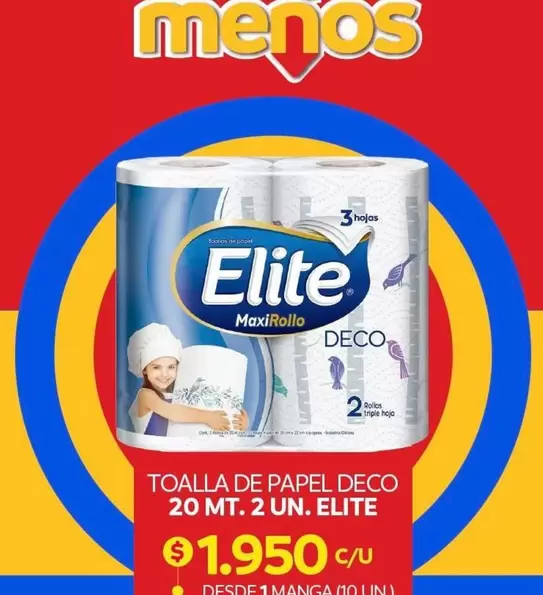 Elite - Toalla De Papel Deco