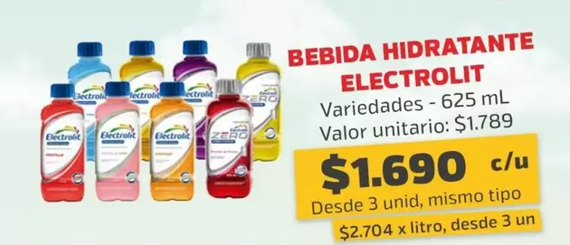 Valor - Bebida Hidratante