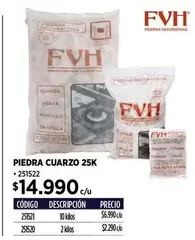 Piedra Cuarzo 25K