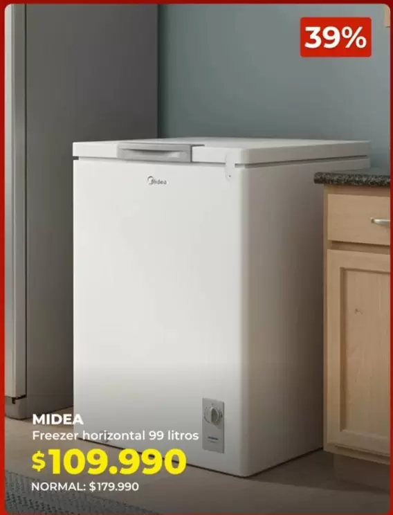 Midea - Freezer Horizontal 99 Litros