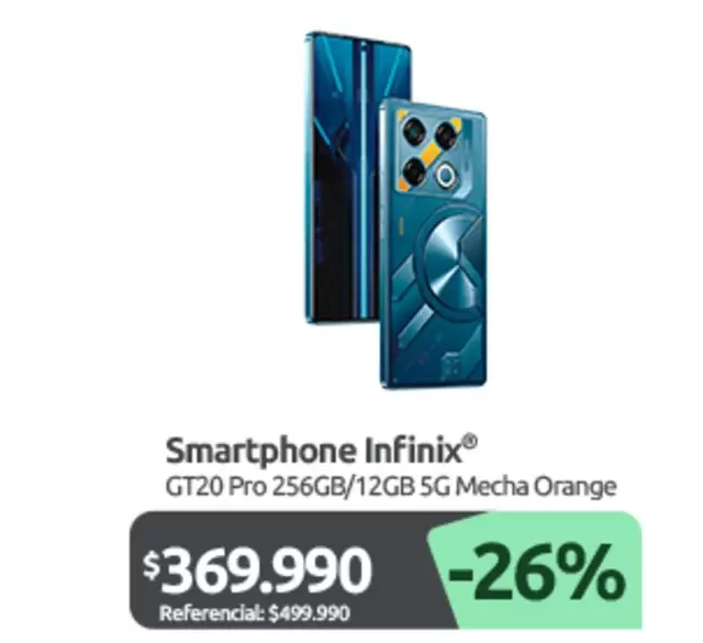 Orange - Smartphone Gt20 Pro 256gb/12gb 5g Mecha