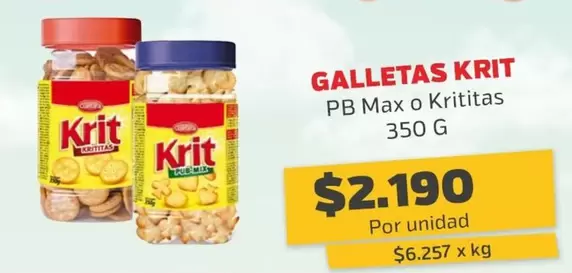 Galletas Pb Max O Krititas