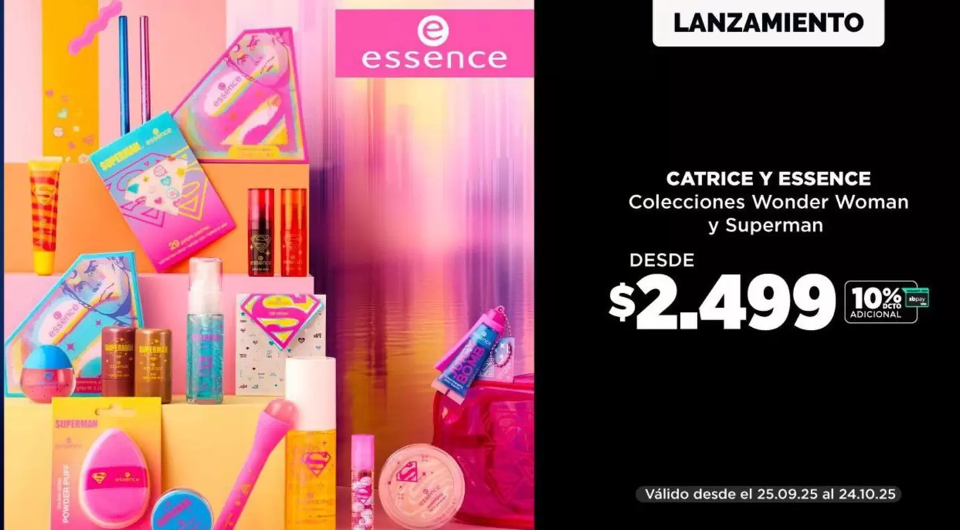 Essence - Colecciones Wonder Woman Y Superman