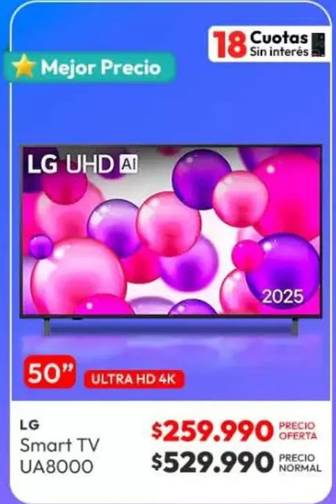 LG - Smart Tv Ua8000