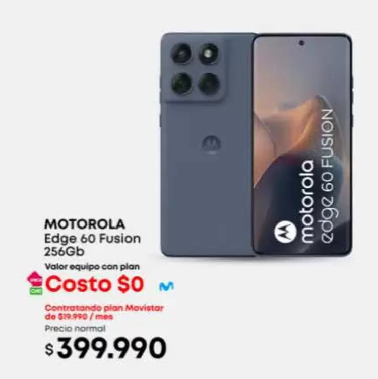 Motorola - Edge 60 Fusion 256gb