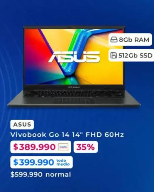 Asus - Vivobook 14 14" Fhd 60hz