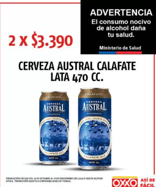 Austral - Cerveza  Calafate
