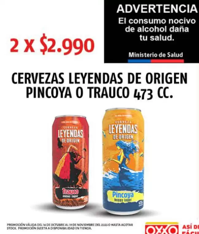 Cervezas Leyendas De Origen Pincoya O Trauco