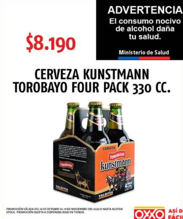 Kunstmann - Cerveza Torbayo Four Pack 330 Cc
