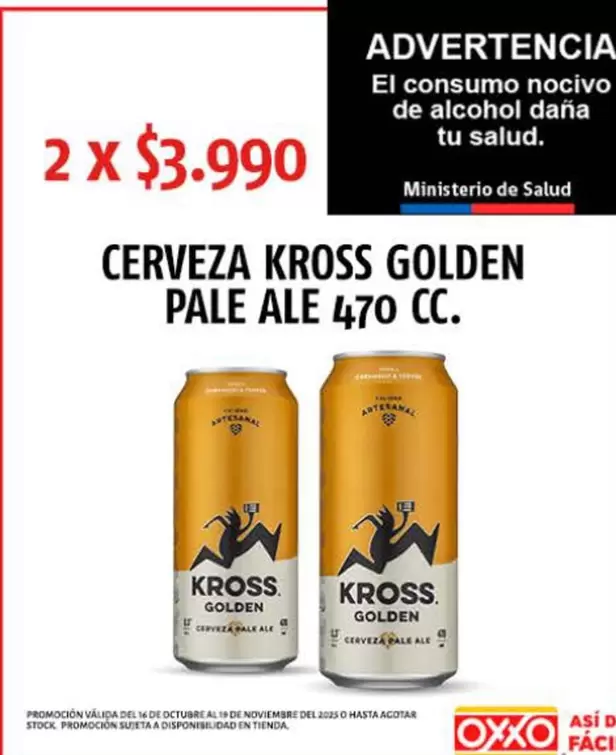 Kross - Cerveza Golden Pale Ale