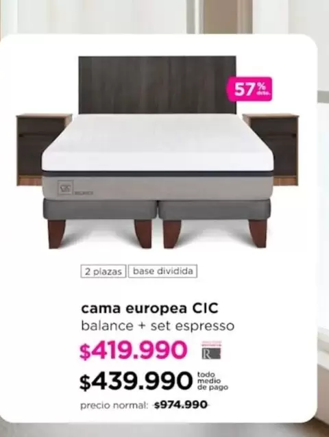 Cic - cama europea CIC