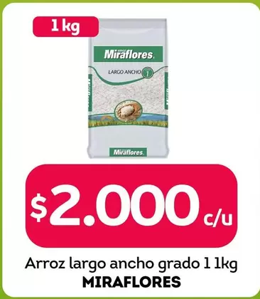 Miraflores - Arroz Largo Ancho Grado