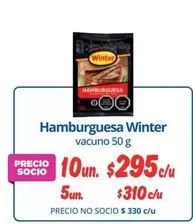 Winter - Hamburguesa