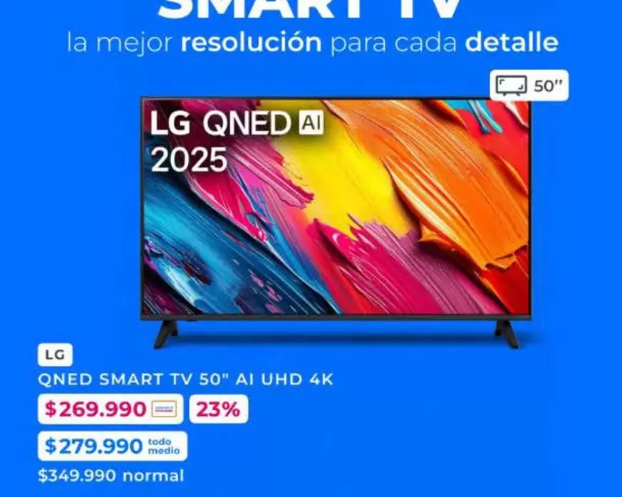 LG - Qned Smart Tv 50" Ai Uhd 4k