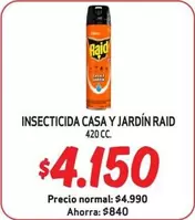 Raid - Insecticida Casa Y Jardín