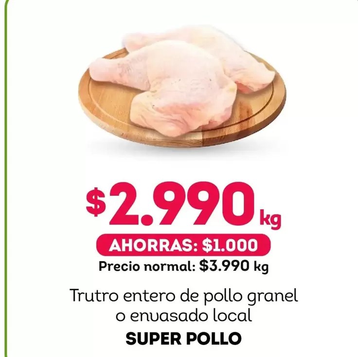 Súper Pollo - Trutro Entero De Pollo Granel O Envasado Local