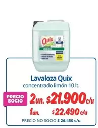 Quix - Lavaloza
