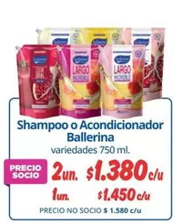 Ballerina - Shampoo O Acondicionador