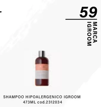 Shampoo Hipoalergénico Igroom