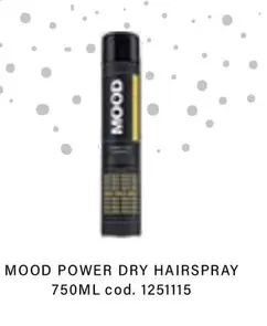 Power - Mood  Dry Hairspray 750ml Cod.