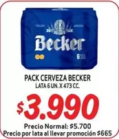 Becker - Pack Cerveza