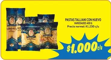 Talliani - Pastas Tallarini Con Huevo
