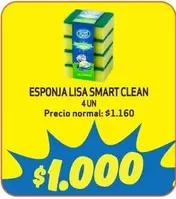 Clean - Esponja Lisa Smart