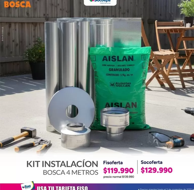 Bosca - Kit Instalacion