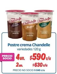 Chandelle - Postre Crema