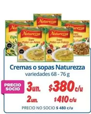 Naturezza - Cremas O Sopas
