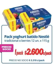 Nestlé - Pack Yoghurt Batido