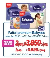 Babysec - Pañal Premium