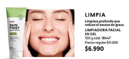 Limpieza Profunda Que Reduce El Exceso De Grasa. Limpieadora Facial En Gel