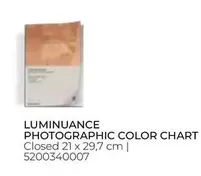 Luminance PhotoGraphic Color Chart