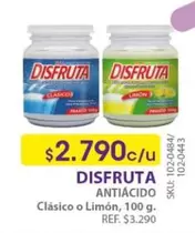 Disfruta - Antiácido Clásico O Limón