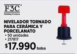 Nivelador Tornado Para Ceramica Y Porcelanato