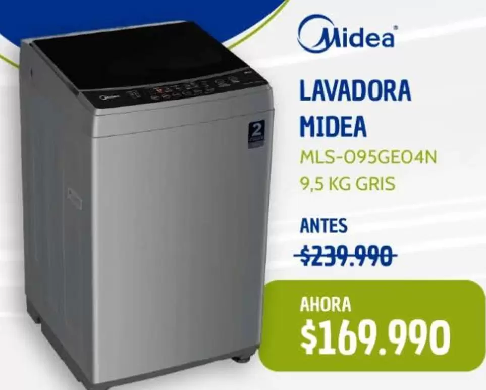 Midea - Lavadora