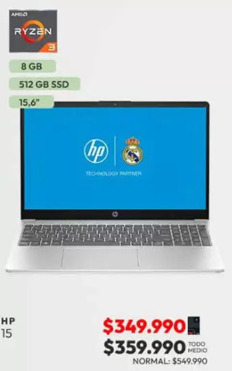 HP - RYGEN RESIMPORTATION 8 GB 512 GB SSD