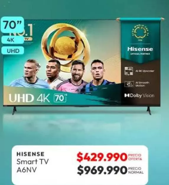Hisense - Smart Tv A6nv